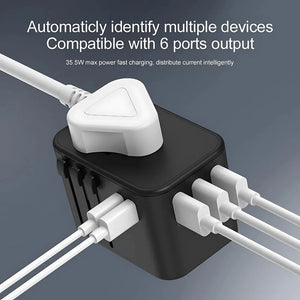 Globetrotter's Essential Charger - All-in-One Power Hub (35w) - Micflip