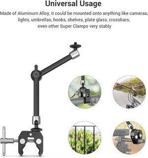 Magic Arm with Super Clamp (11") - Micflip