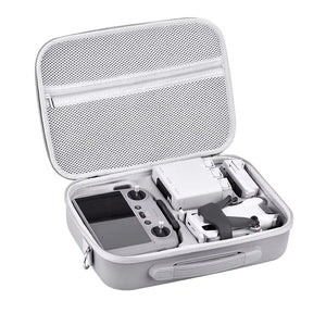 Mini 4 Pro RC 2 Case, Large Capacity Portable PU Leather Storage Bag for  Mini 4 Pro Fly More Combo Drone RC2 Controller Kit