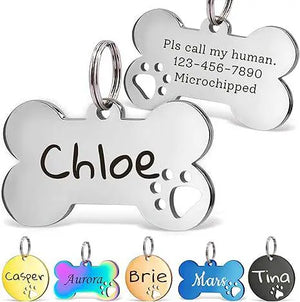 Pet Collar Engraved Tag - Micflip