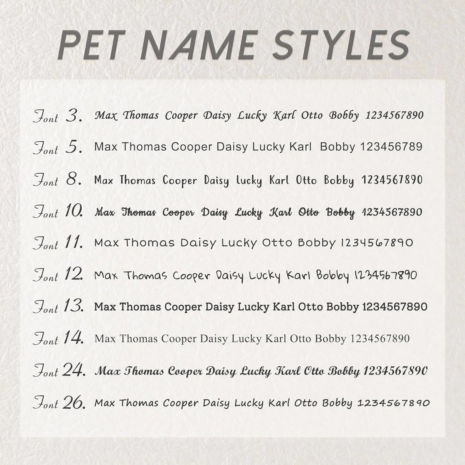 Pet Collar Engraved Tag - Micflip