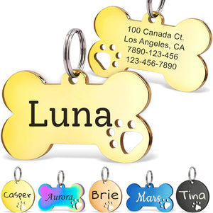 Pet Collar Engraved Tag - Micflip