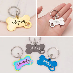 Pet Collar Engraved Tag - Micflip