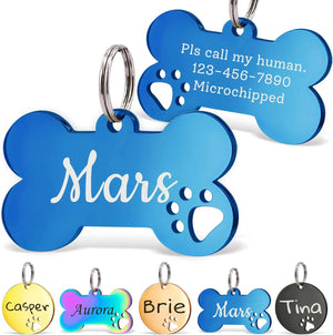 Pet Collar Engraved Tag - Micflip