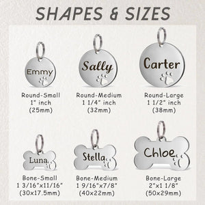 Pet Collar Engraved Tag - Micflip