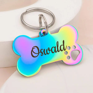 Pet Collar Engraved Tag - Micflip